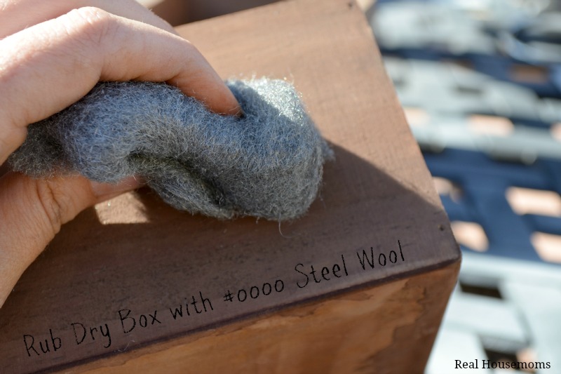 Rub with Steel Wool