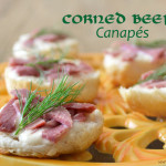 Healthy Corned Beef Canapes
