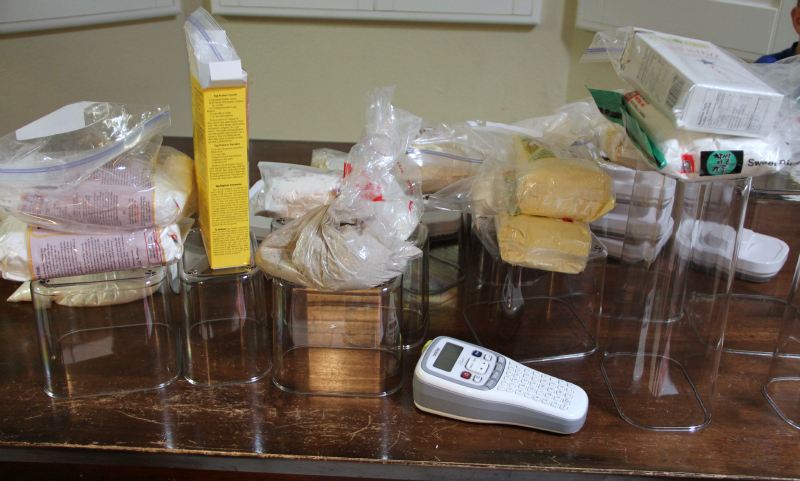 Organizing Gluten Free Flours