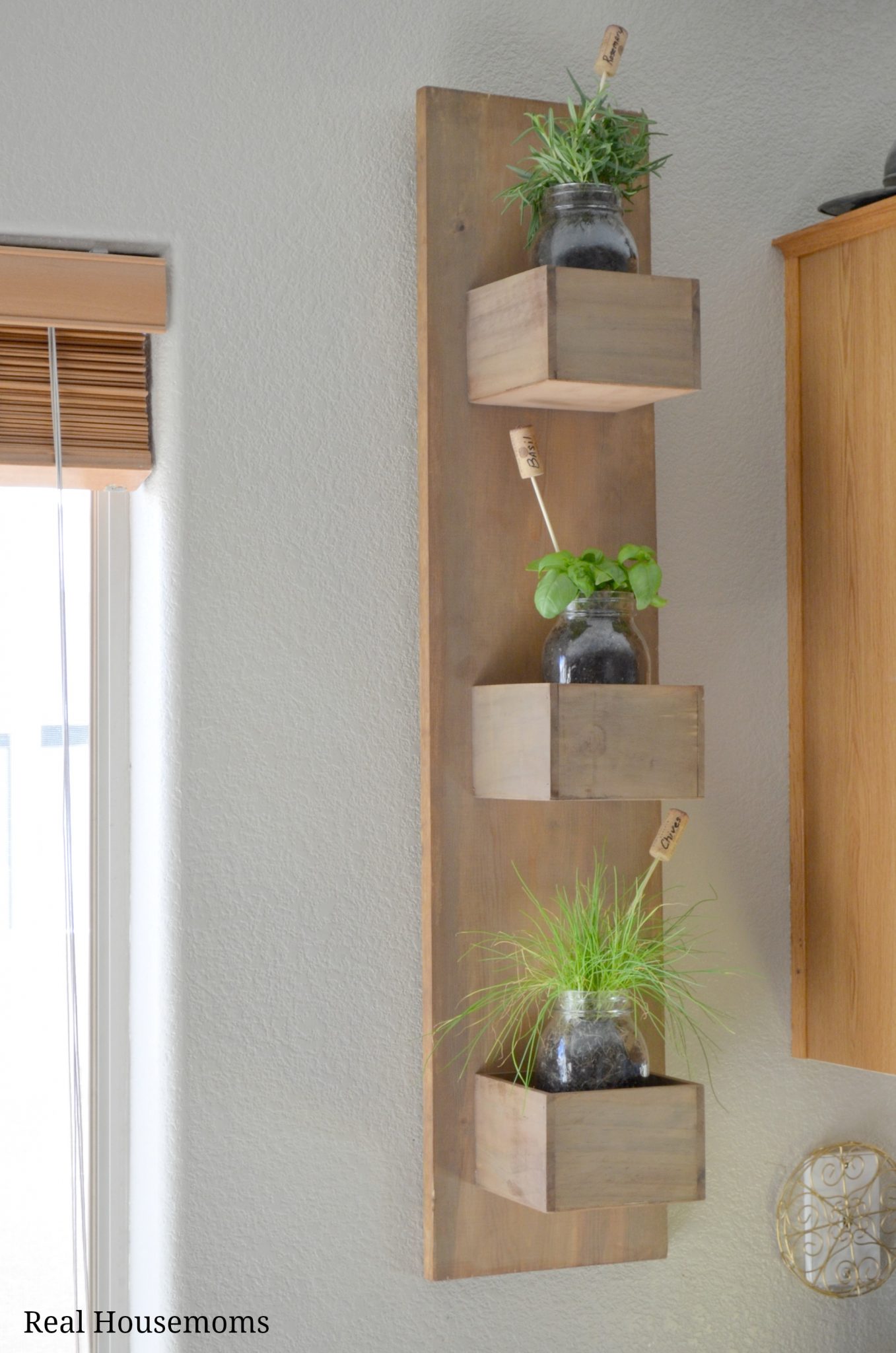 vertical herb garden