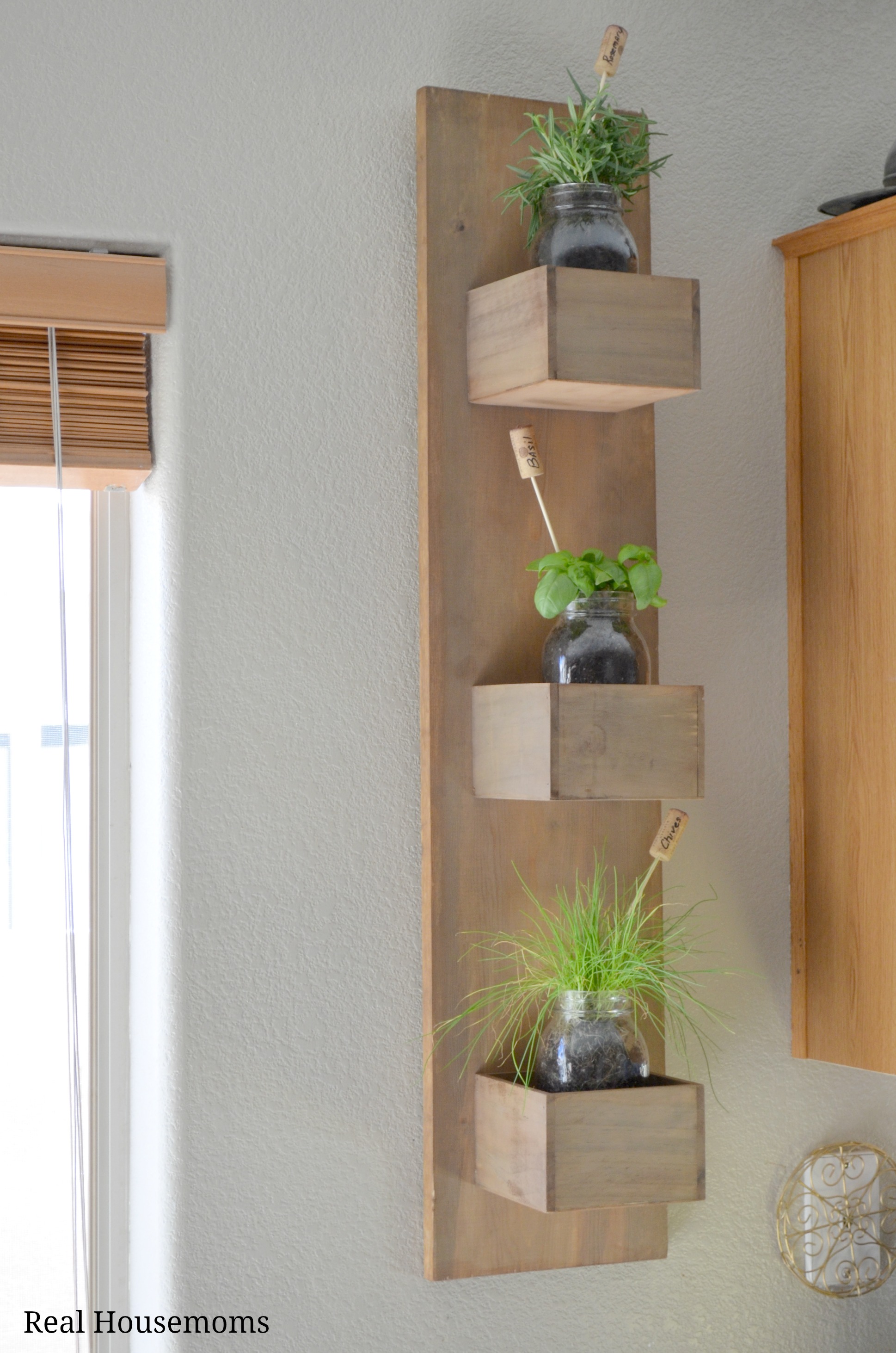 vertical herb garden