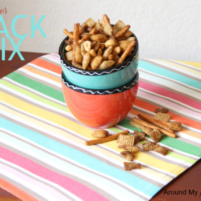 Slow Cooker Snack Mix