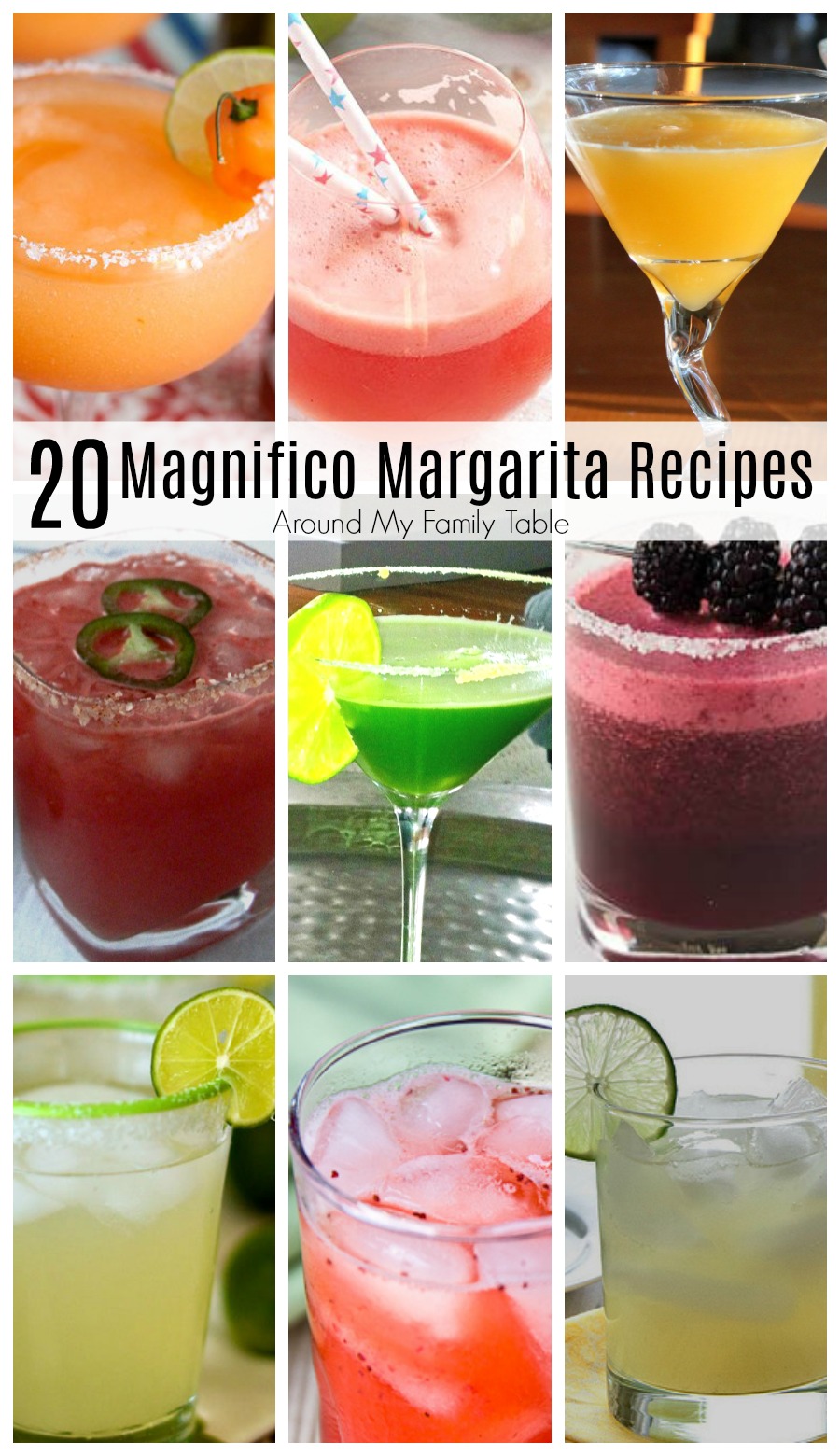 Step out of your triple sec Margarita box and try one of these 20 Margarita Recipes that really elevate the traditional Margarita into something even more amazing! #margaritas #tequila