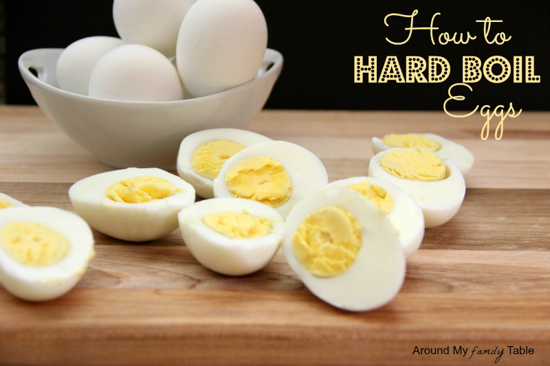 How to Hard Boil Eggs