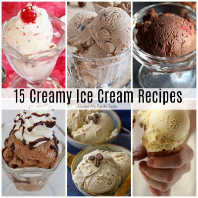 15 Creamy Ice Cream Recipes