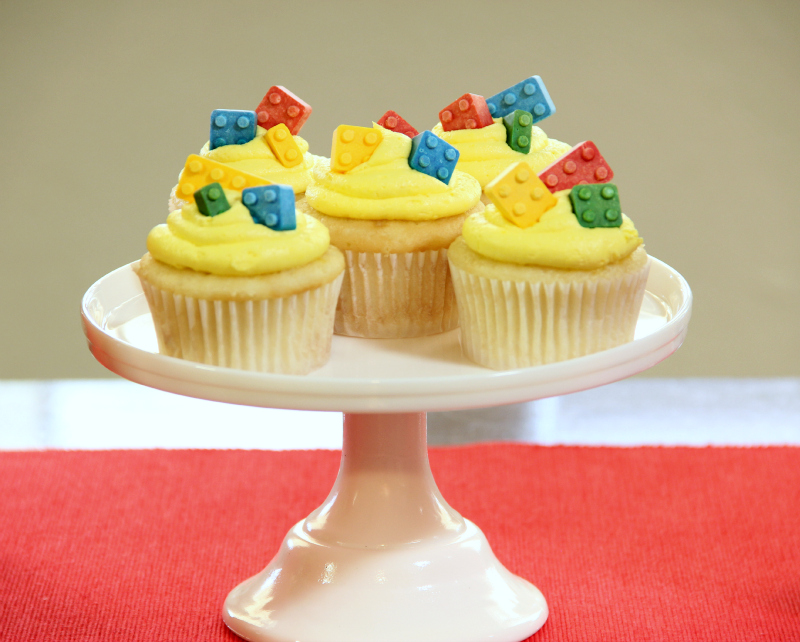 lego cupcakes