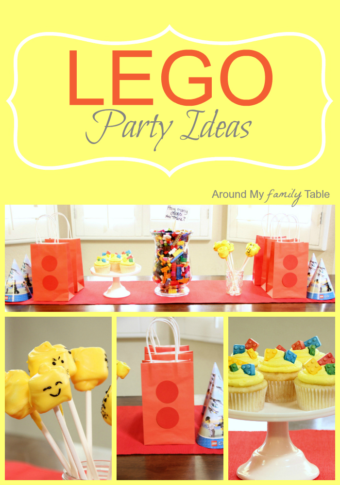 No Lego Party is complete without some delicious Lego Cupcakes, Lego Party Games, and cute Lego goodie bags. There are tons of great Lego Party Ideas for the little lego fan in your family.