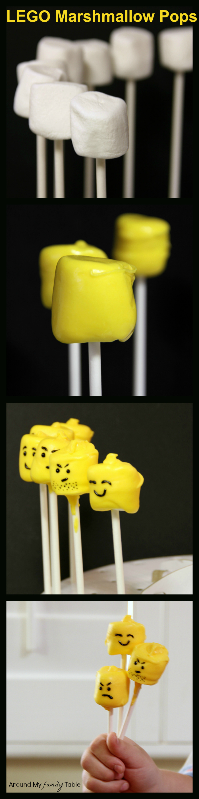 How to Make Lego Marshmallow Pops