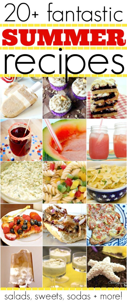 Plus, EVMG has teamed up with a bunch of other great bloggers today to bring you a bunch of Summertime Inspired Recipes!