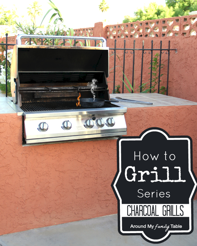 Everything you need to know about grilling with a charcoal grill. Summertime means grilling time!  If you’re a little nervous, don’t be, my How to Grill using a Charcoal Grill guide will get you to grill master in no time! It’s part of my Grilling 101 Summer series! #grilling #charcoalgrill #outdoorcooking