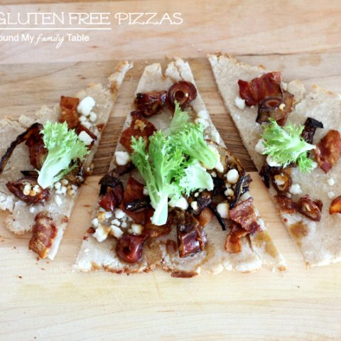 Grilled Gluten Free and Vegan Pizza Crust