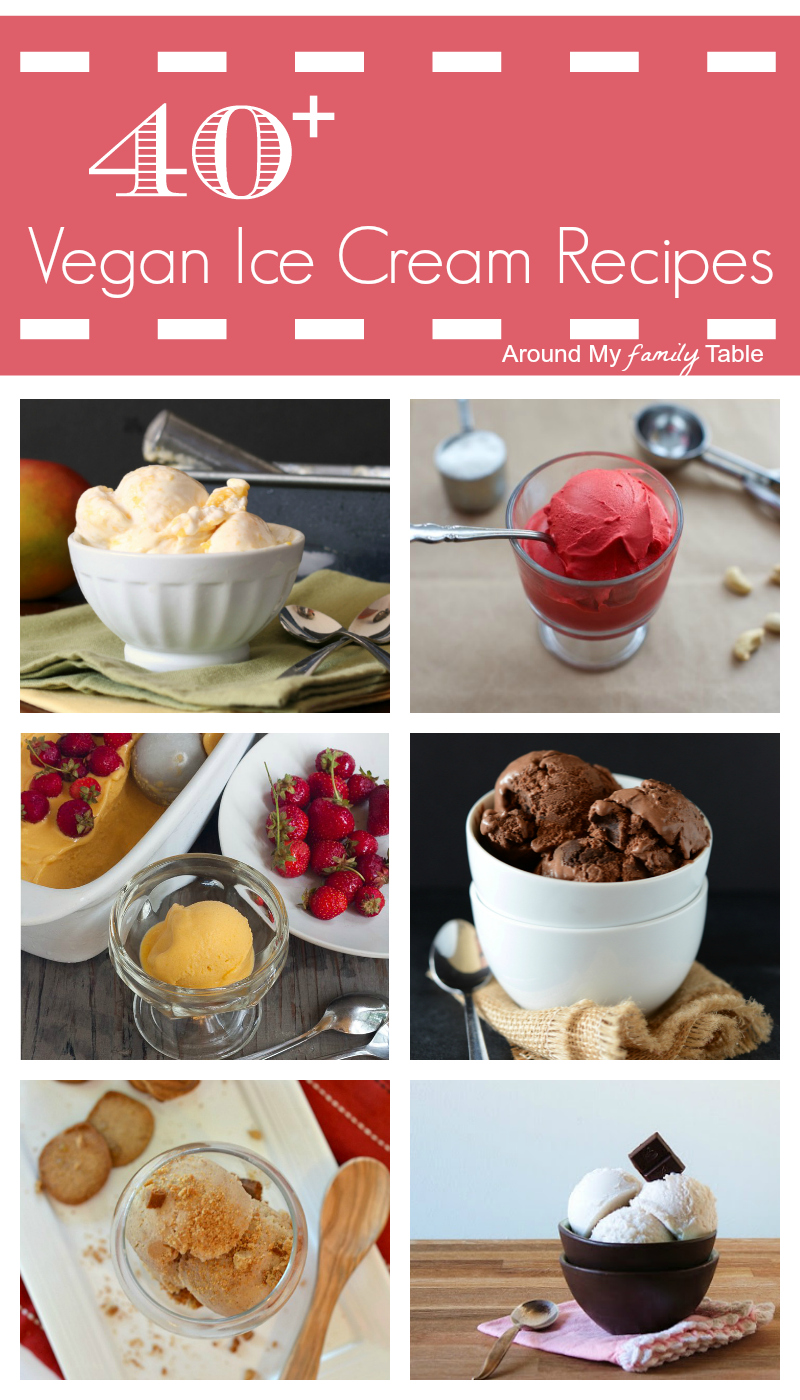 40+ Luscious Vegan Ice Cream Recipes