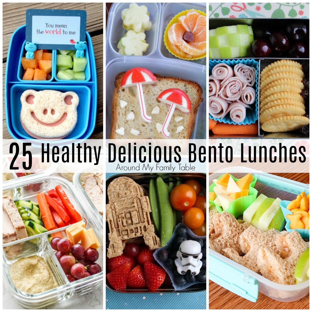 25 Healthy & Delicious Bento Lunches - Around My Family Table