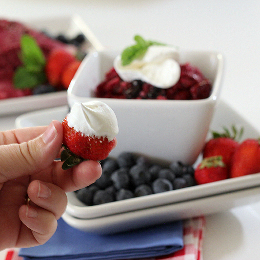 Gluten Free Summer Berry Bread Pudding