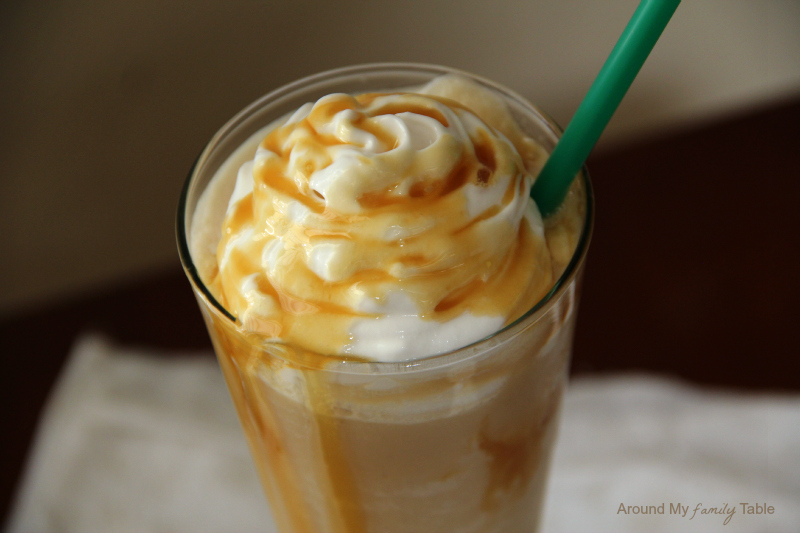 Frozen Caramel Macchiato - Around My Family Table