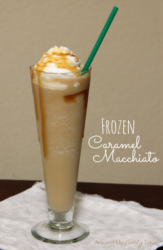 Iced Caramel Macchiato - The Healthful Ideas