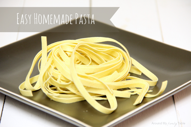 Easy Homemade Pasta (includes traditional, gluten free, and vegan recipes)