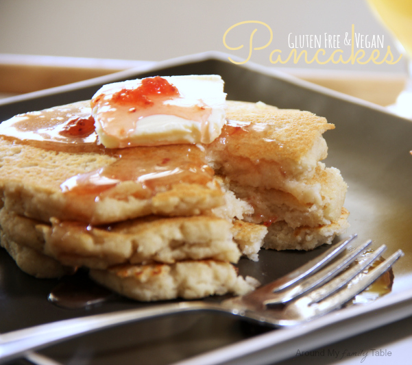 Perfect Weekend Pancakes with gluten free, vegan, and traditional recipes!