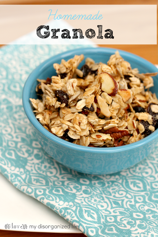 Easy Homemade Granola