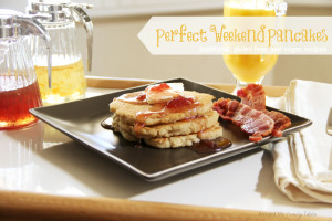 Perfect Weekend Pancakes with gluten free, vegan, and traditional recipes!
