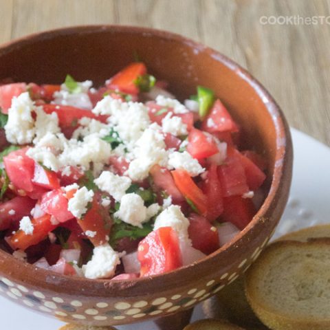 Mexican Bruschetta