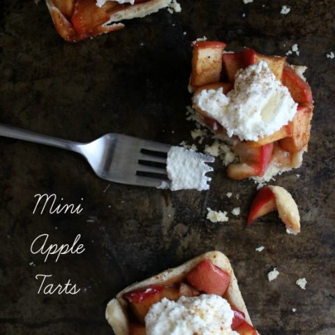 mini apple tarts