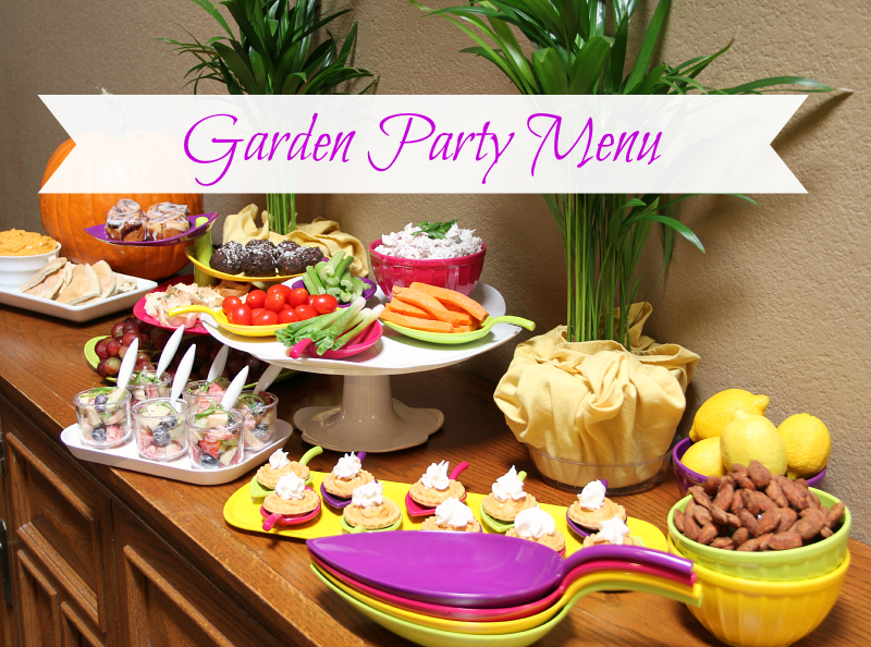 Garden Party Menu