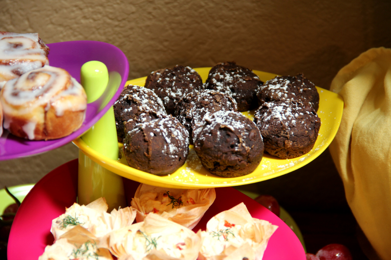 3 Ingredient Chocolate Muffins