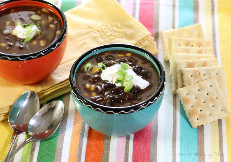 Slow Cooker Black Bean Soup