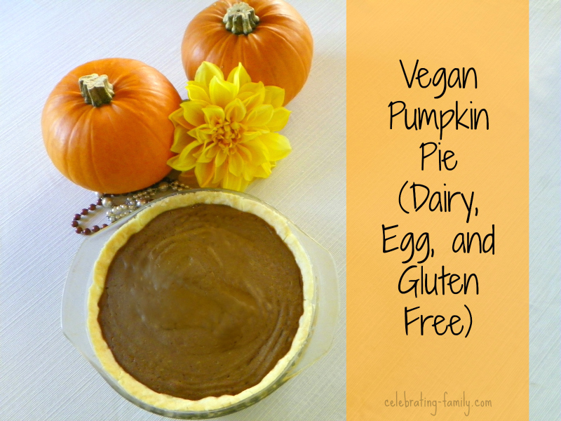 Vegan Pumpkin Pie