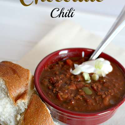 Spicy Chocolate Chili