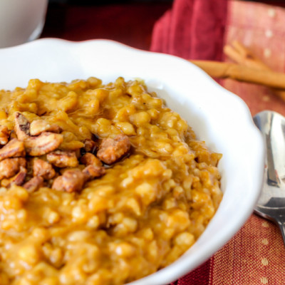 Pumpkin Pie Oatmeal