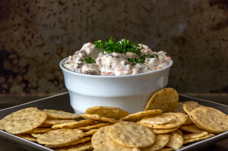 Slow Cooker Sausage Dip (gluten free, dairy free, & a vegan option too)