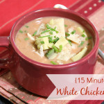 15 Minute White Chicken Chili