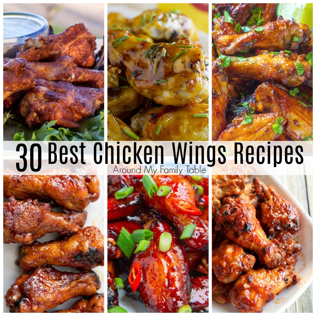 30 Best Chicken Wing Recipes - Around My Family Table