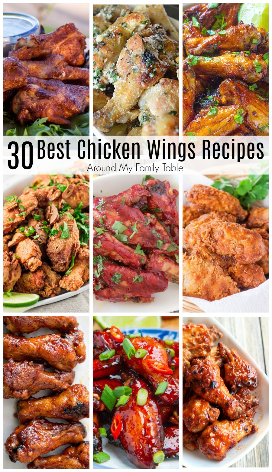 You can have delicious, crispy chicken wings at home!  I'm sharing my favorite 30 Best Chicken Wing Recipes so that you can cook at home and save some money too. 