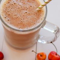Fresh Cherry Smoothies