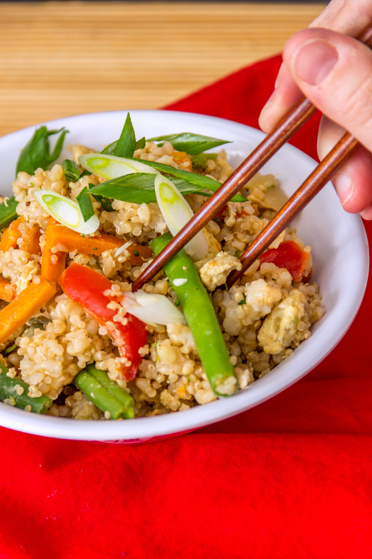 Veggie Fried Rice #15MinuteSuppers