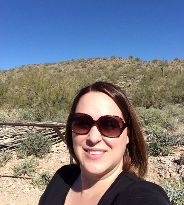 Hiking in the beautiful McDowell Sonoran Preserves in #ScottsdaleAZ