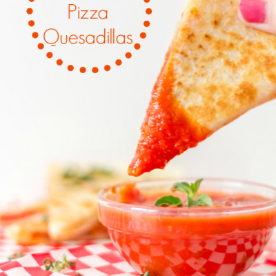 Pepperoni Pizza Quesadillas