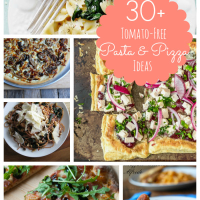 Tomato-Free Pizza & Pasta Ideas