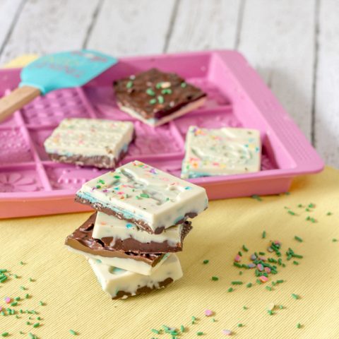 homemade Easter Krackle bars