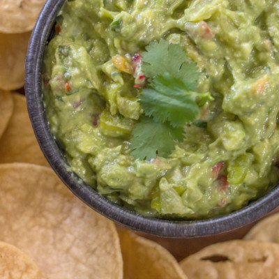 Green Chile Guacamole