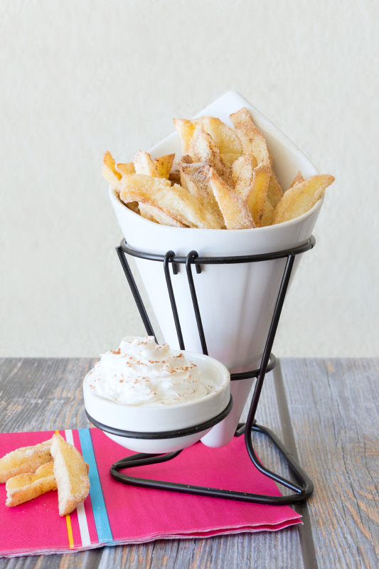 Apple Fries - Dinner at the Zoo