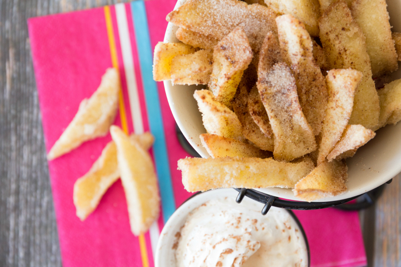 Apple Fries...these copycat apple fries taste just like the original at Legoland!