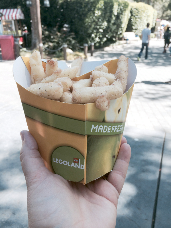 apple fries at legoland...and the best copycat recipe ever