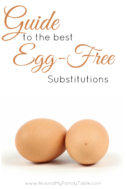 Guide to the Best Egg Free Substitutions