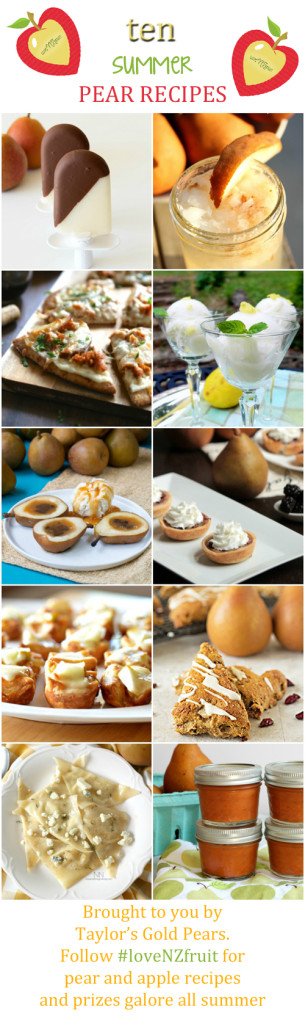 10 Summer Pear Recipes