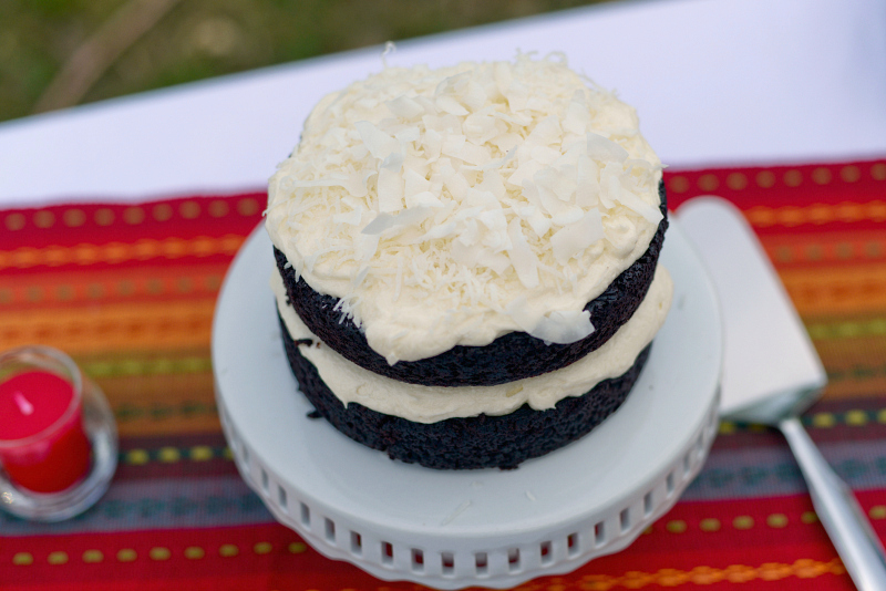 Gluten Free - Vegan Coconut Chocolate Cake