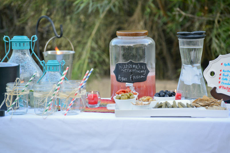 I want to serve this Watermelon Strawberry Agua Fresca at my next party!!!!